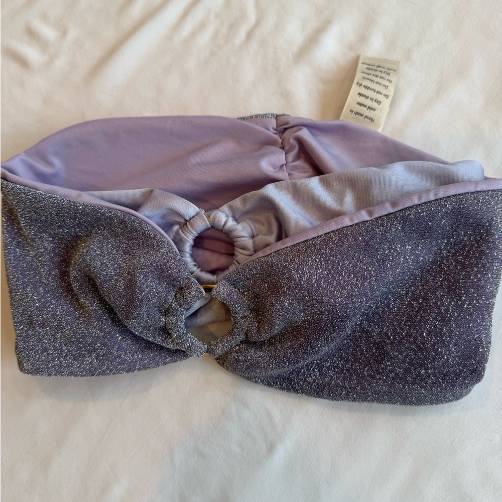 Baobab Collection Sparkling Purple Crop Top